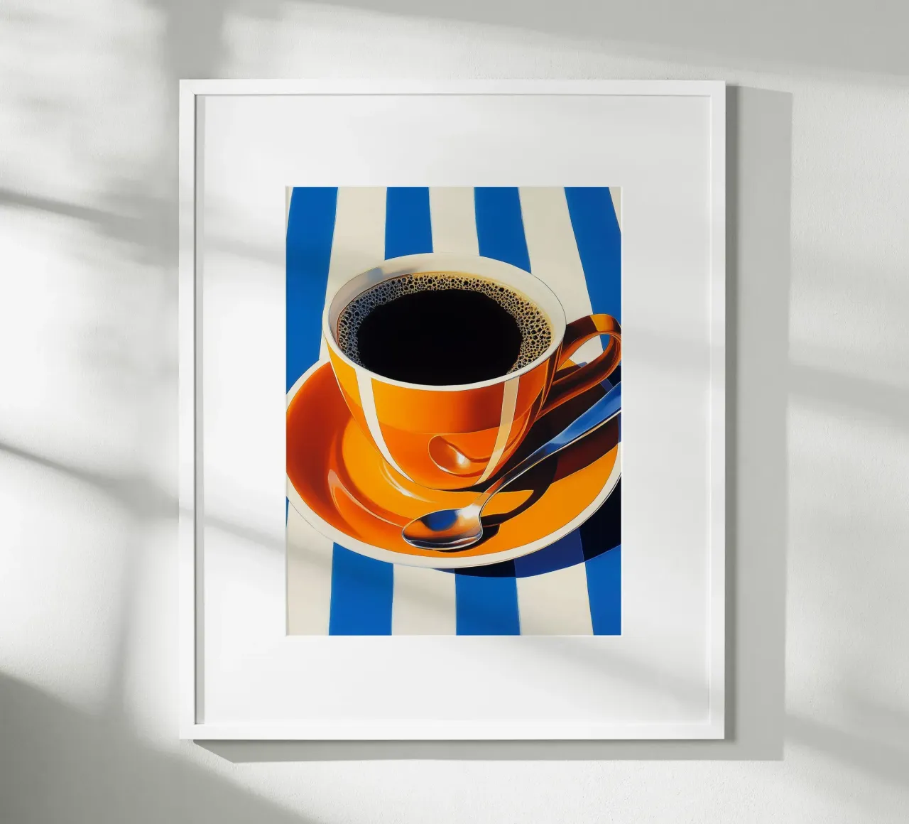 Caffè su una terrazza soleggiata carta hahnemühle da Spice & Style