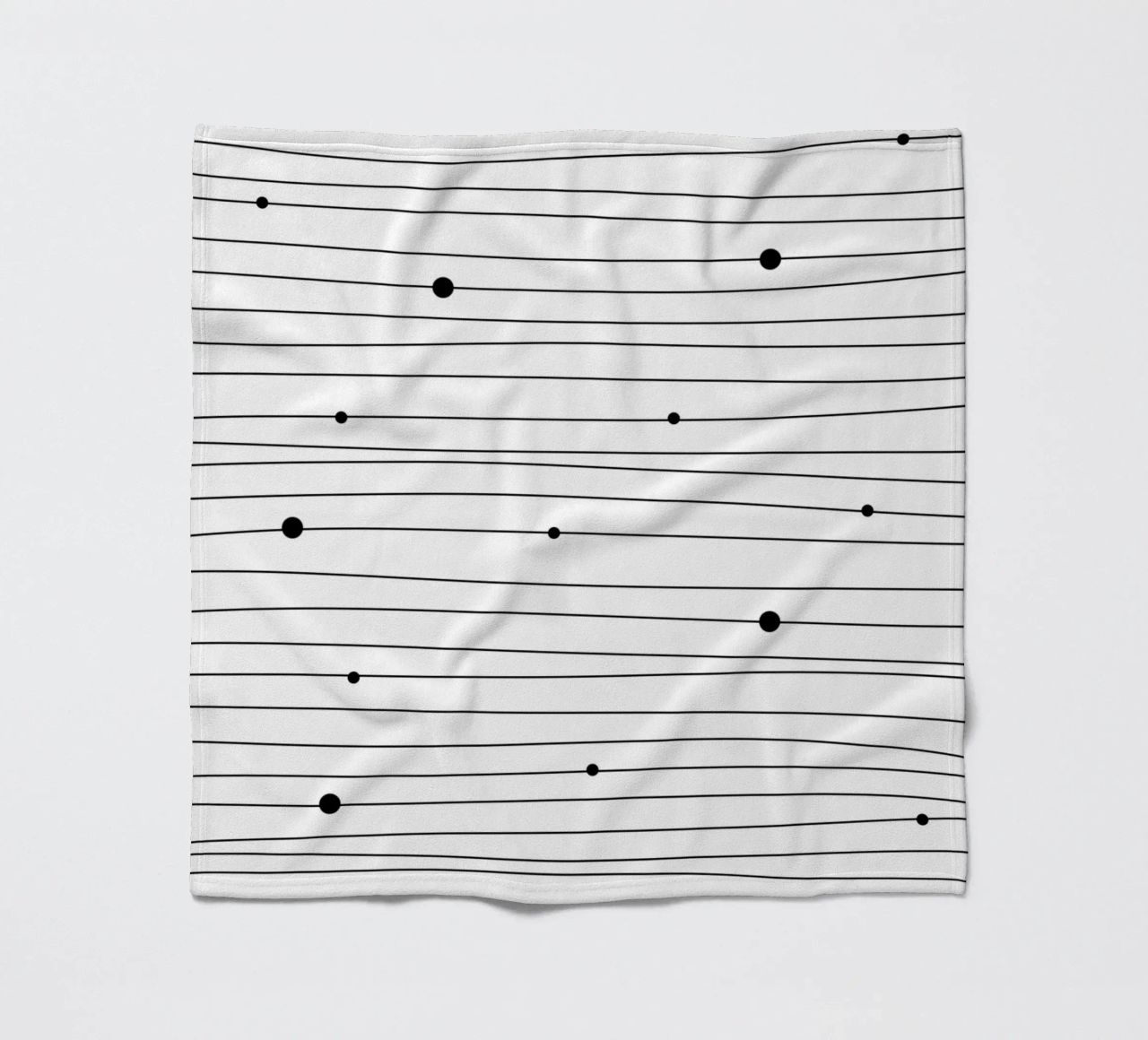 Minimalist lines I coperta in pile da BAINAI