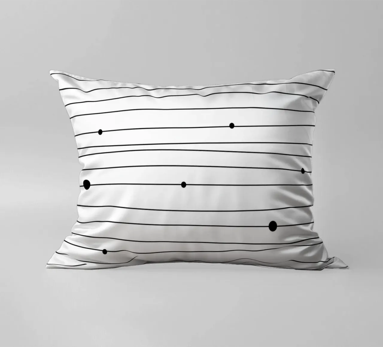 Minimalist lines I decorative cushion by BAINAI