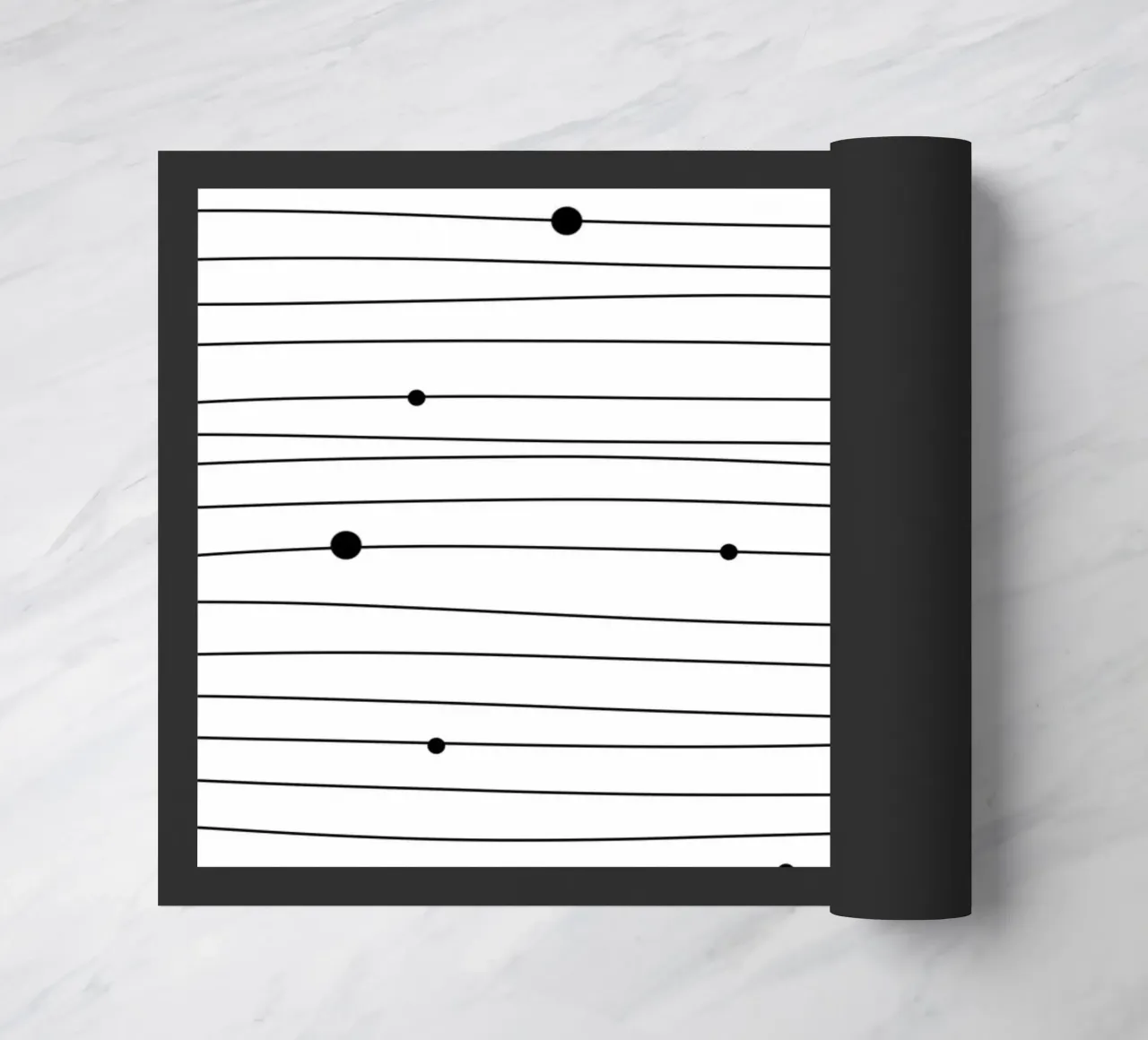 Minimalist lines I Fußmatte von BAINAI
