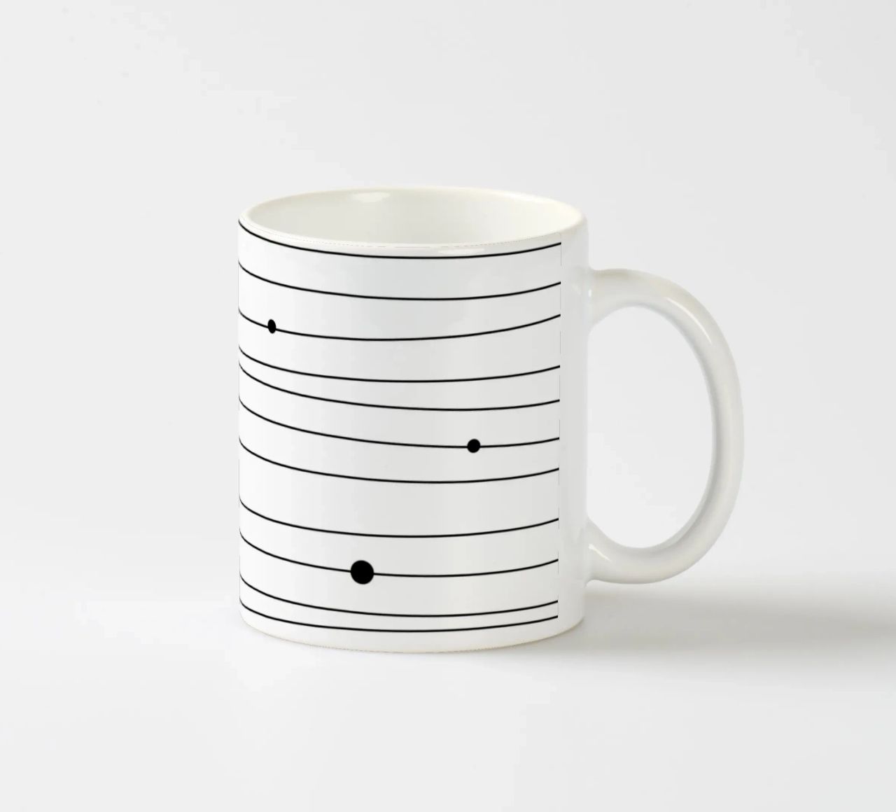 Minimalist lines I tazza in ceramica da BAINAI