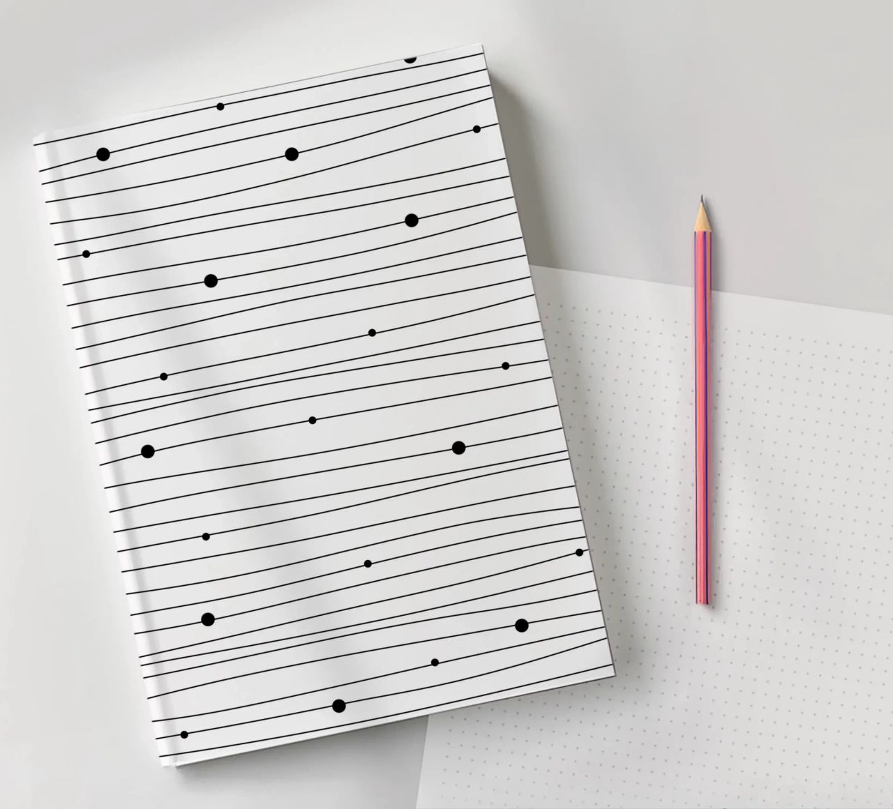 Minimalist lines I notebook by BAINAI