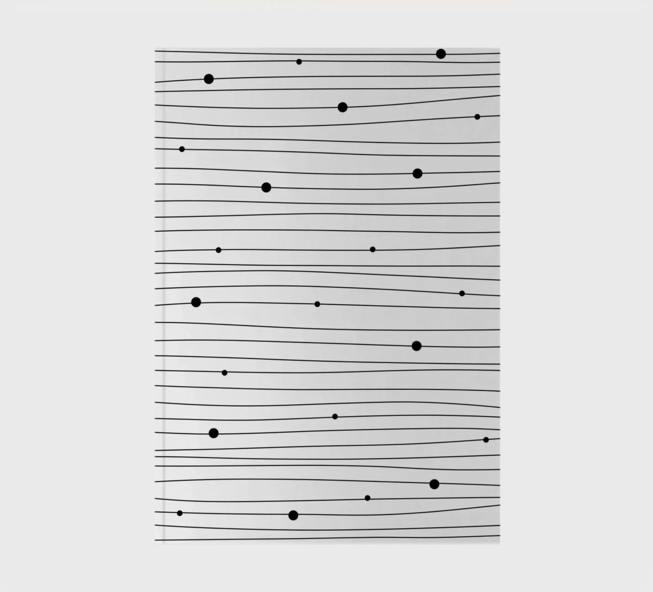 Minimalist lines I notebook by BAINAI