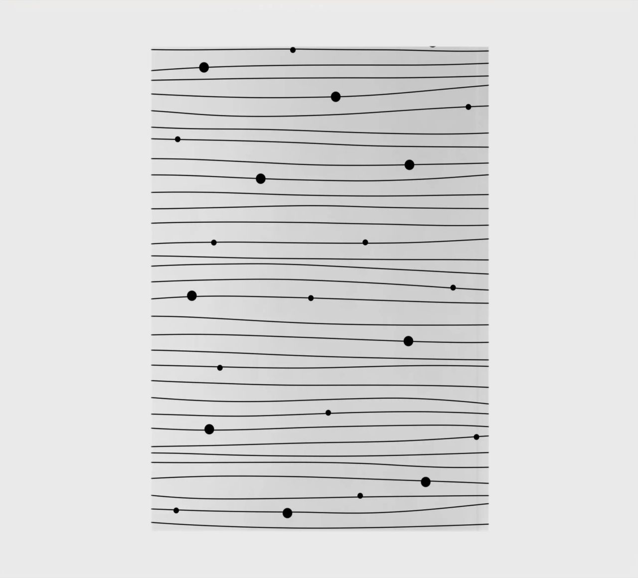 Minimalist lines I notebook by BAINAI