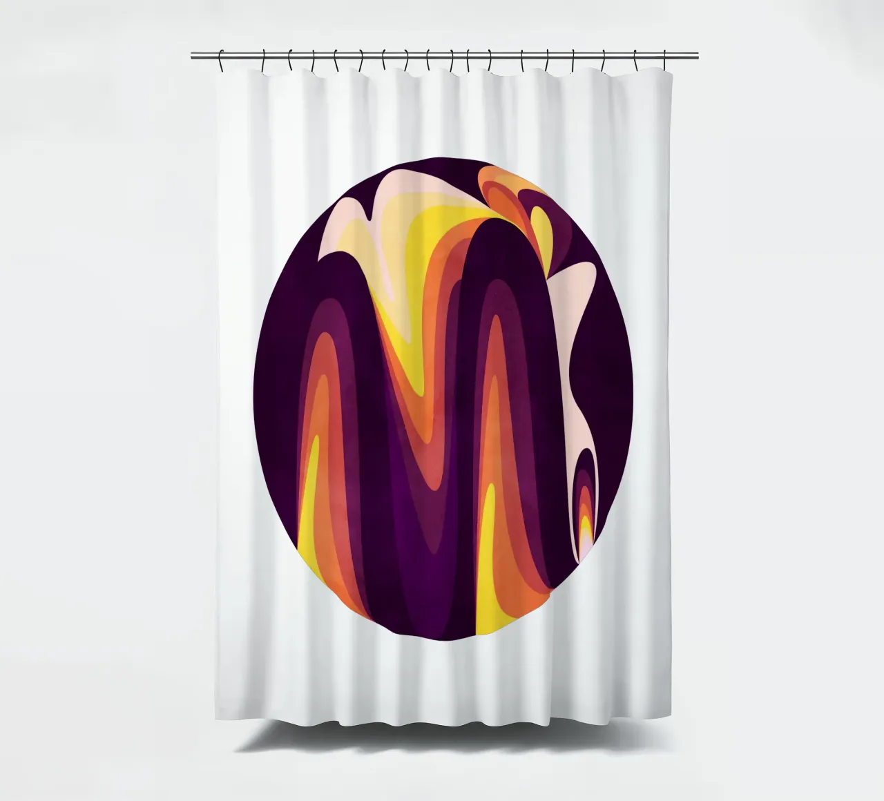 Clear Duschvorhang von Abstract 888