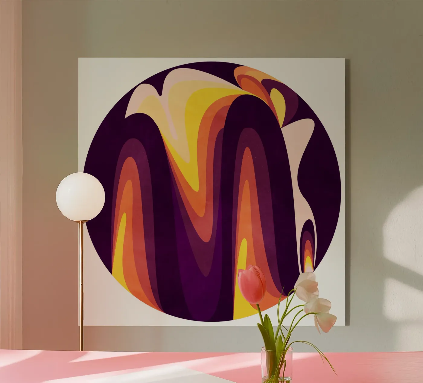 Clear plexiglas de Abstract Joy