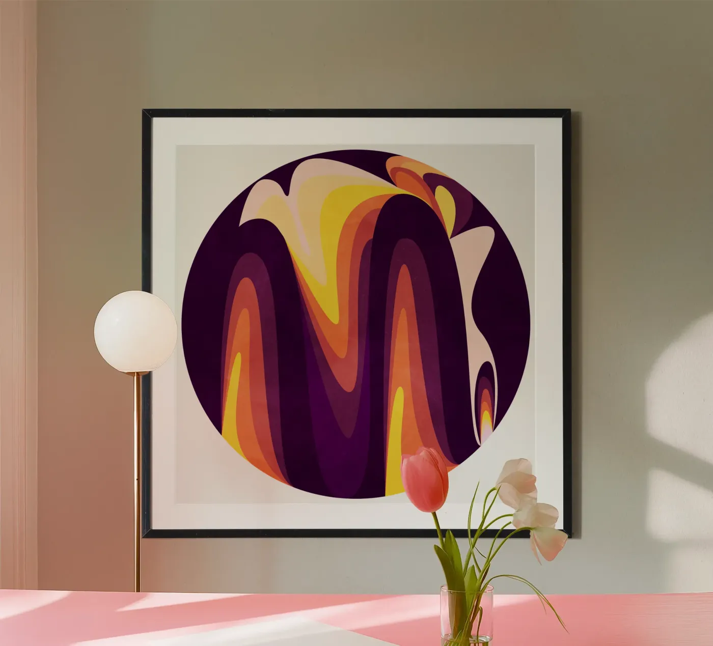 Clear poster de Abstract Joy
