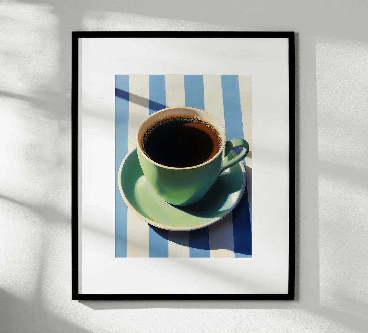 Caffè mattutino in terrazza poster da Spice & Style
