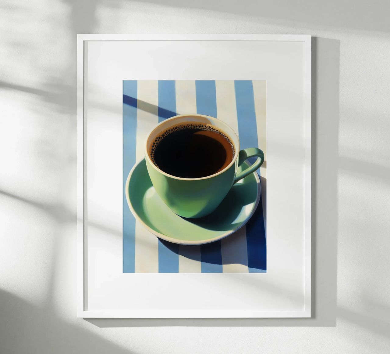 Caffè mattutino in terrazza poster da Spice & Style