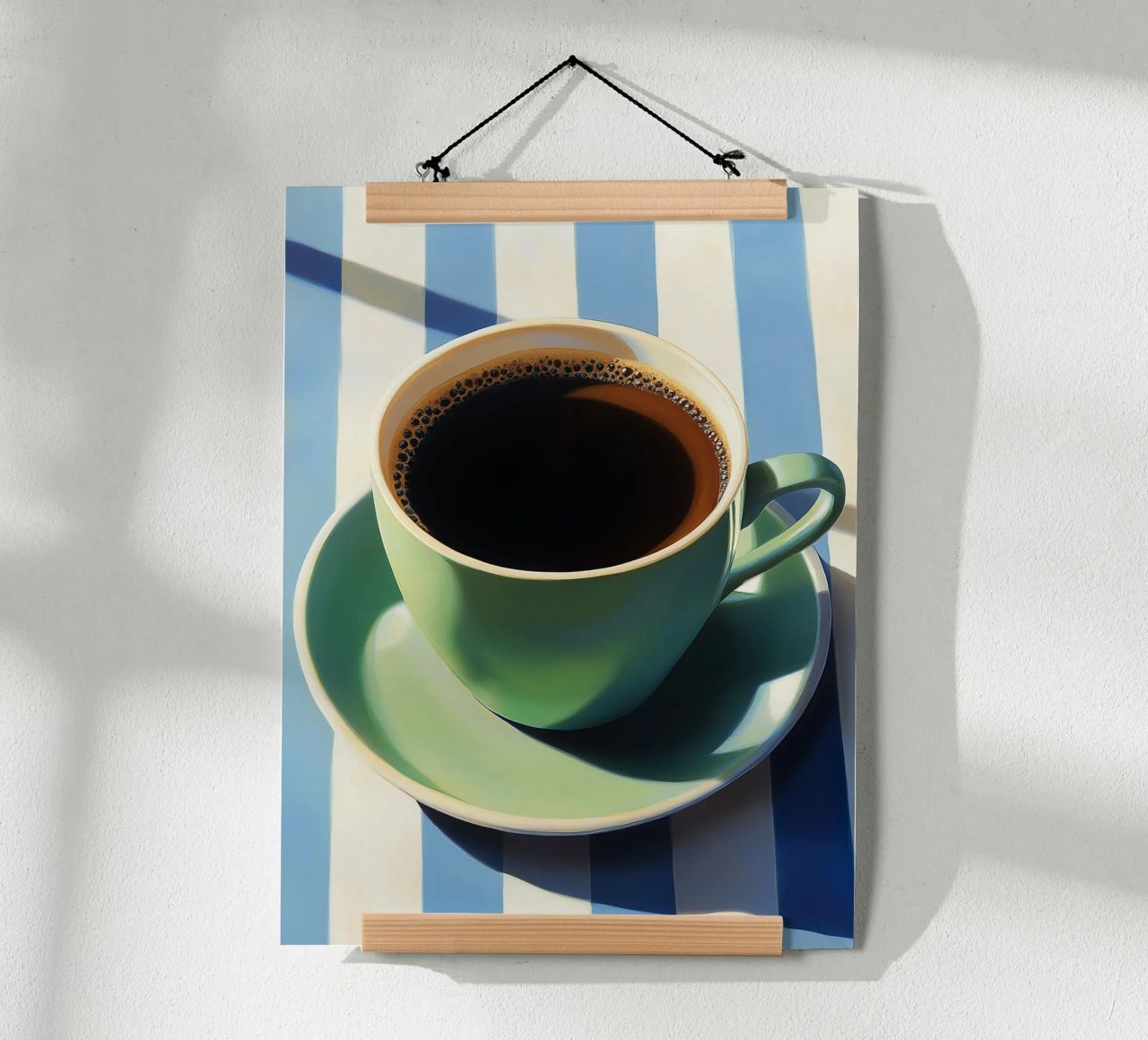Caffè mattutino in terrazza poster da Spice & Style