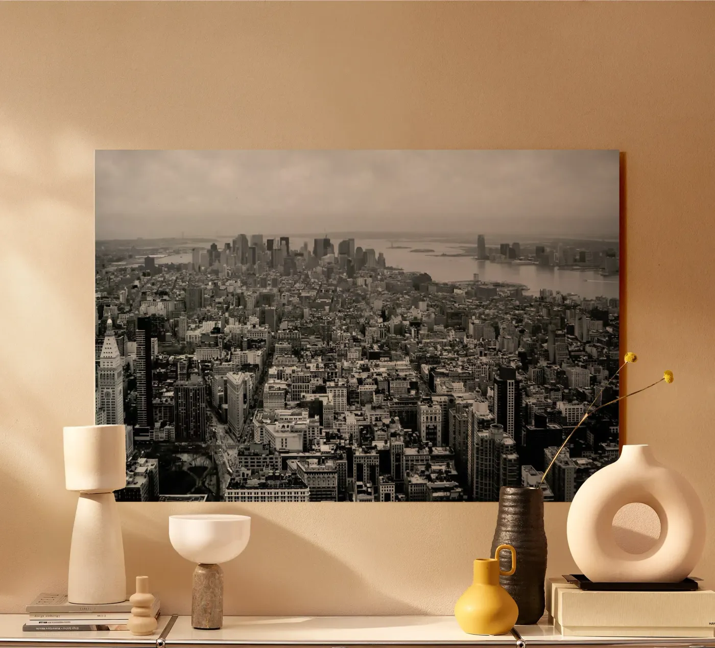 Towards Liberty acrylic glass by JaySan Studio