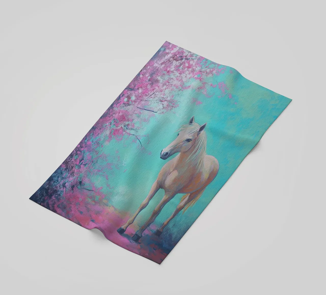 Cavallo telo mare da Nikis Art Studio