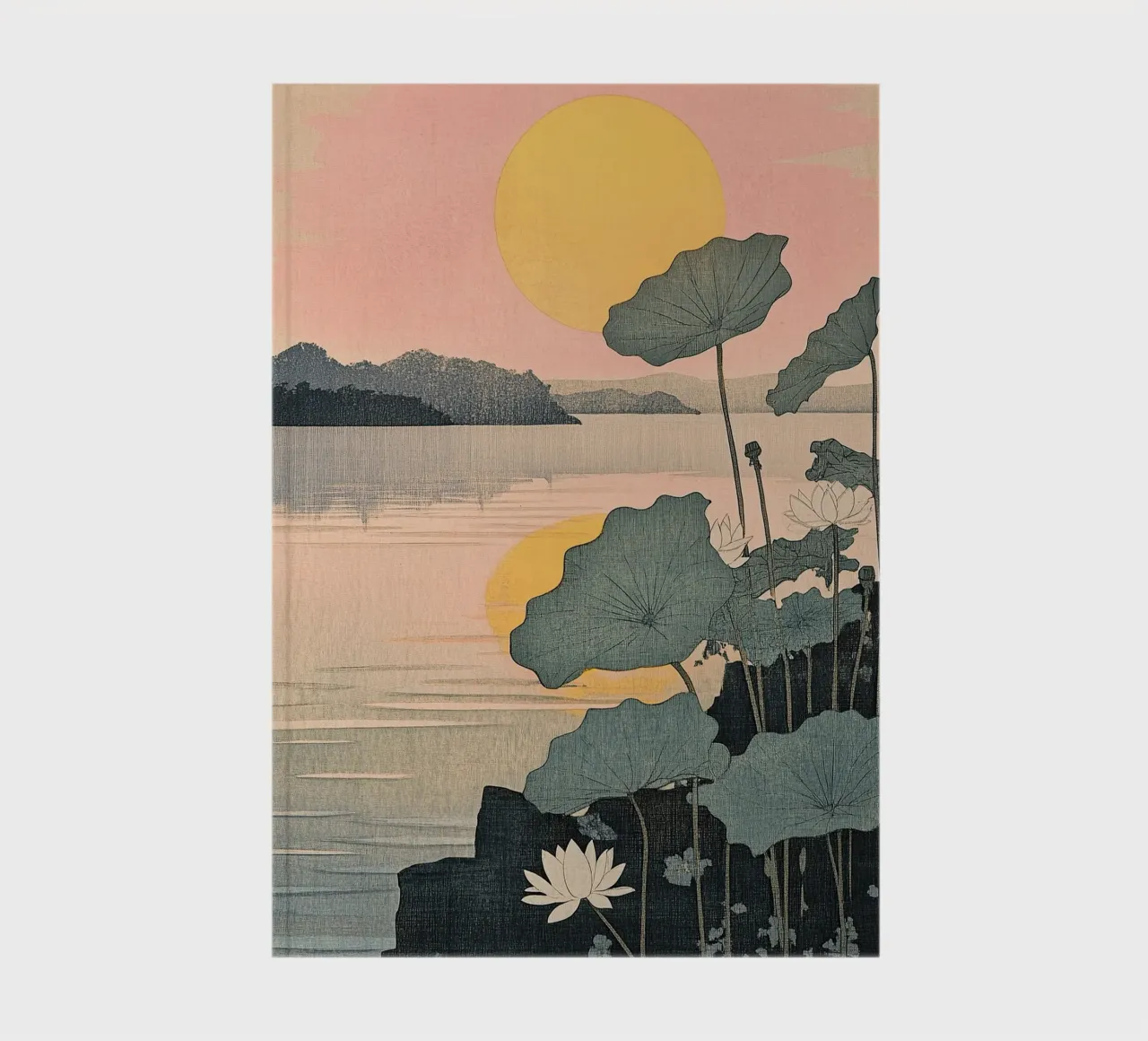 Sunset notebook by Ukiyo Visions
