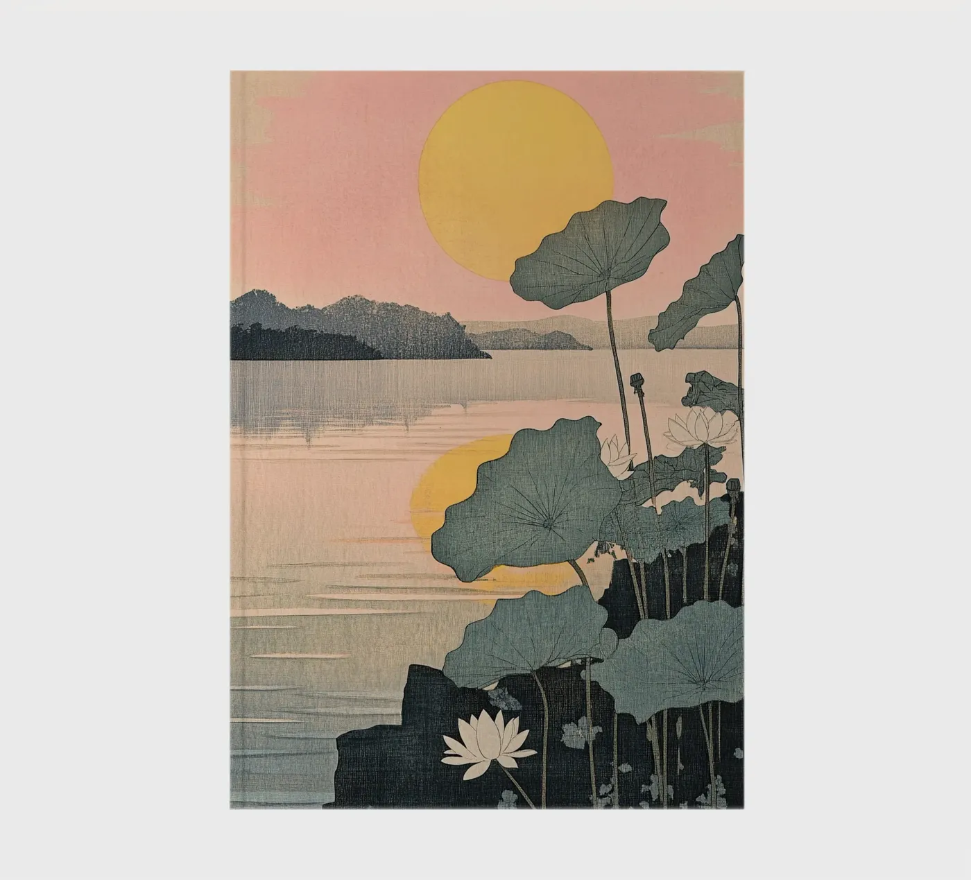 Sunset notebook by Ukiyo Visions