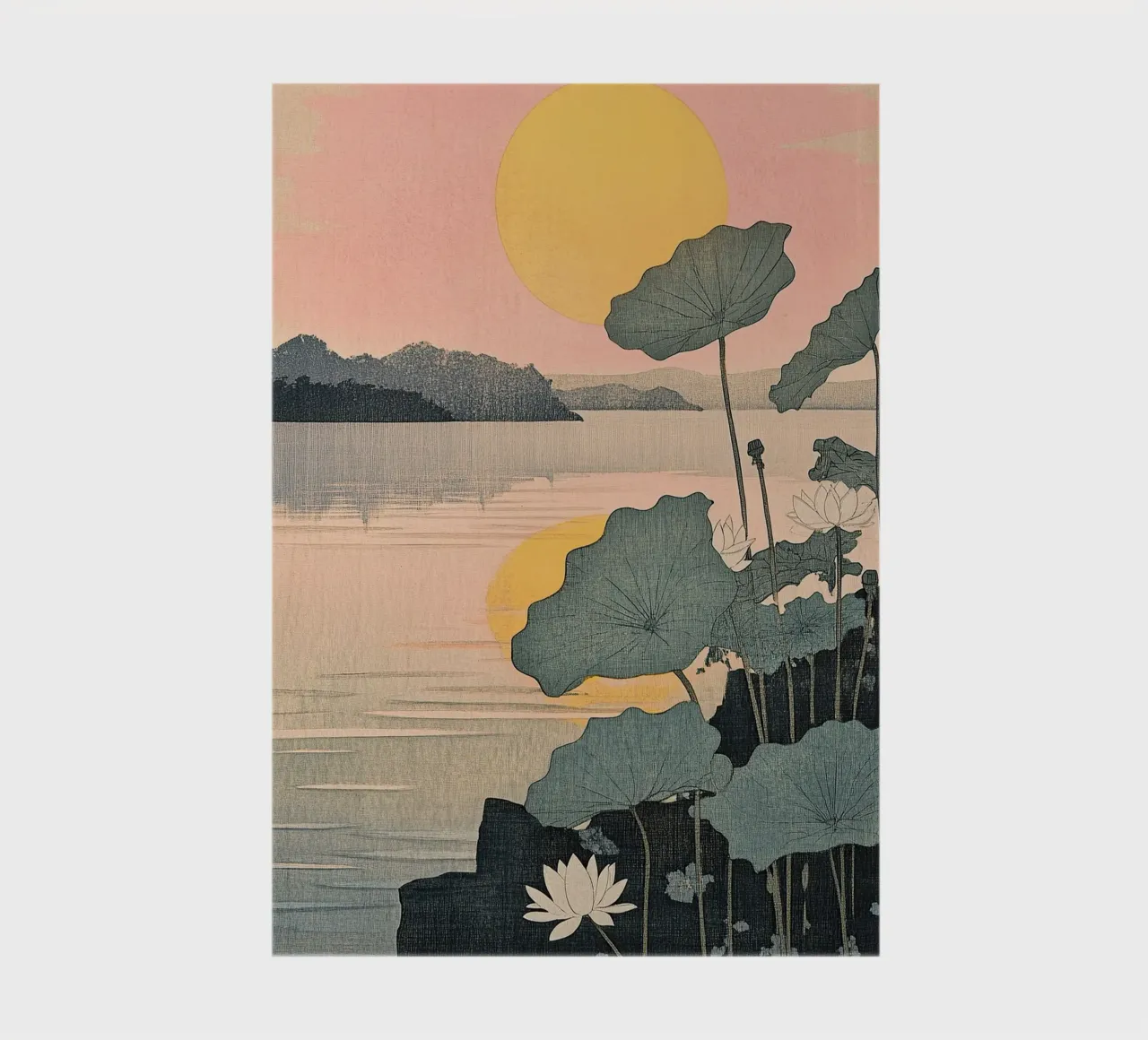 Sunset notebook by Ukiyo Visions