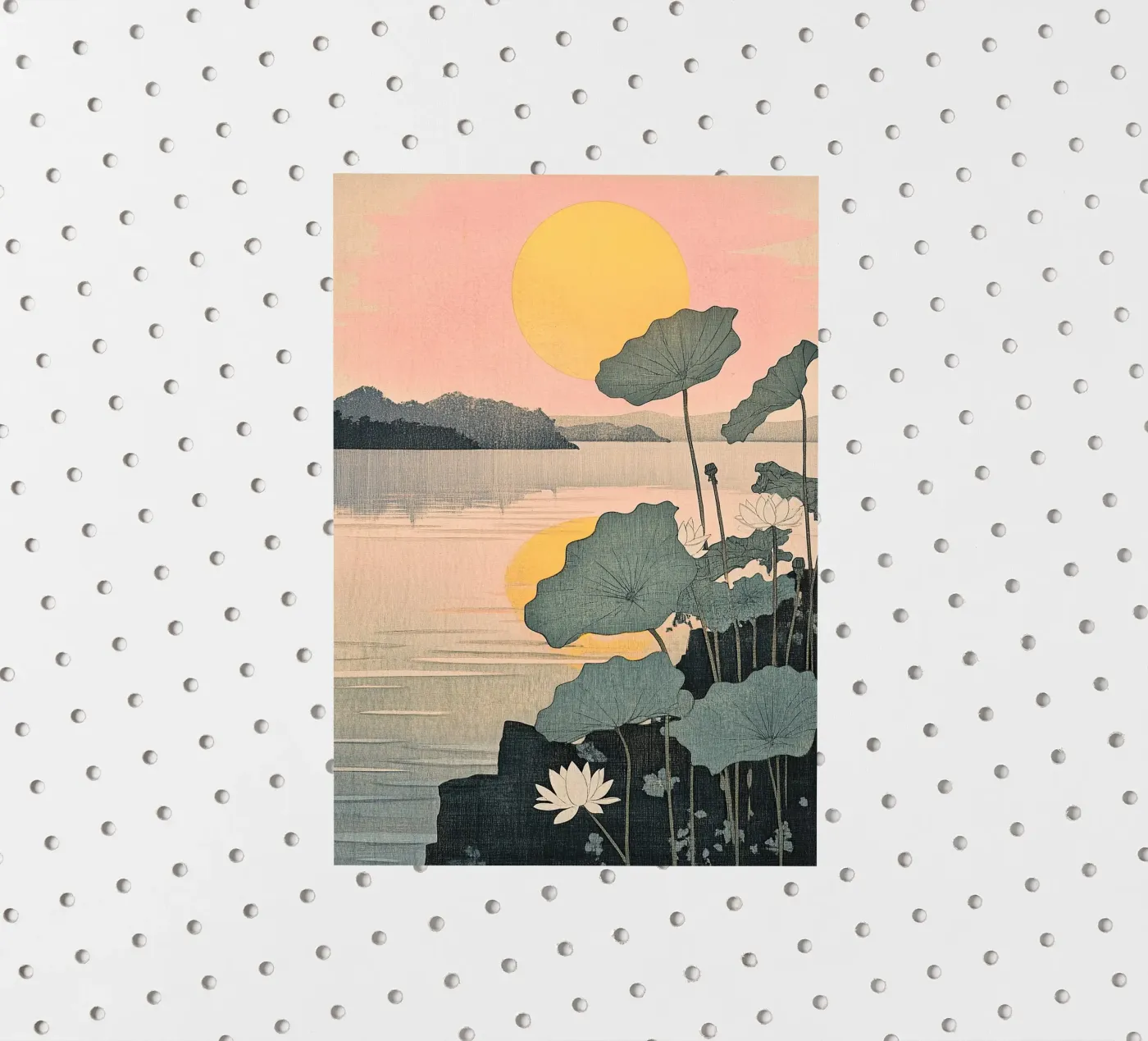 Sunset sticker by Ukiyo Visions