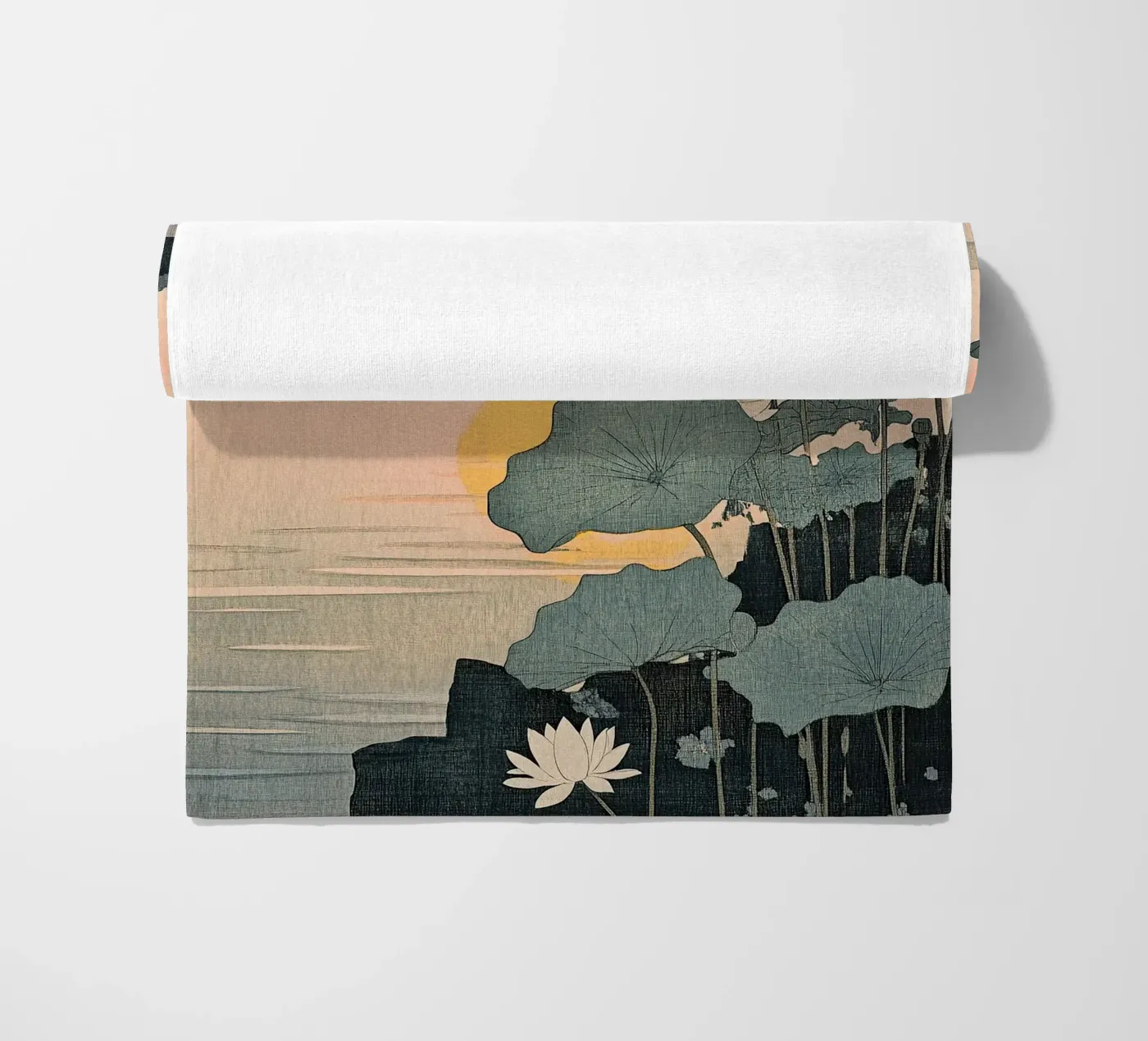 Sunset telo mare da Ukiyo Visions