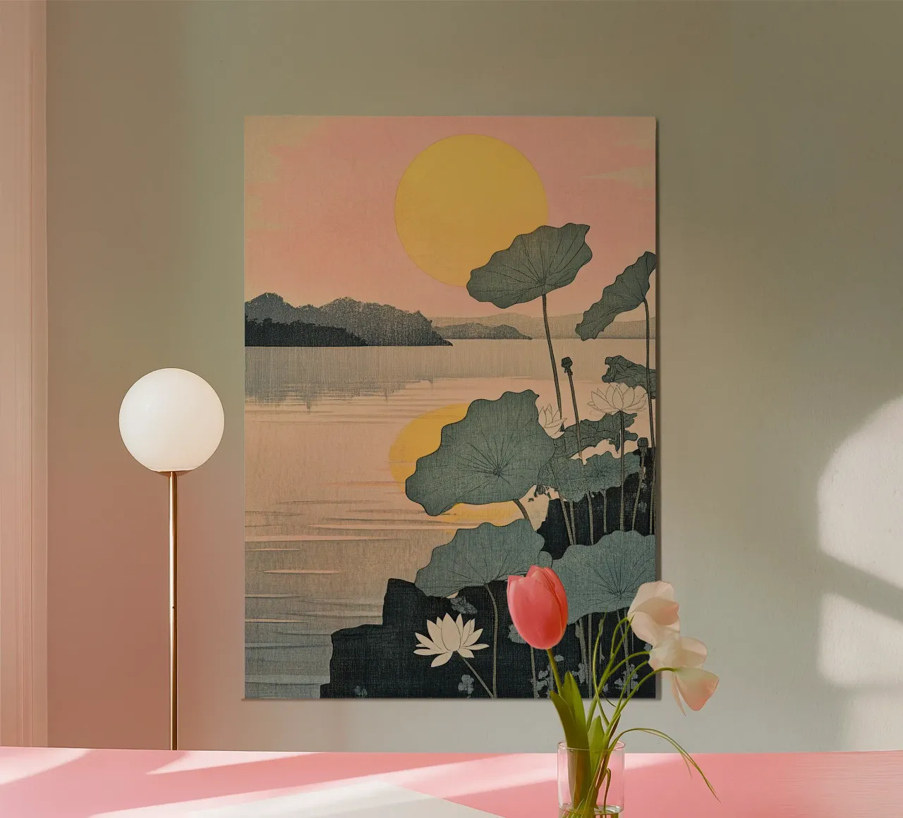 Tramonto alluminio dibond da Ukiyo Visions