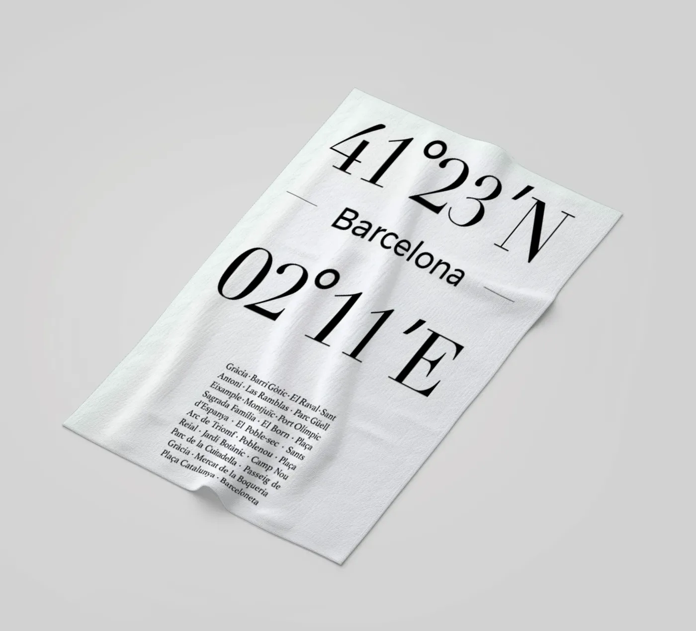 Barcelona telo mare da Studio One