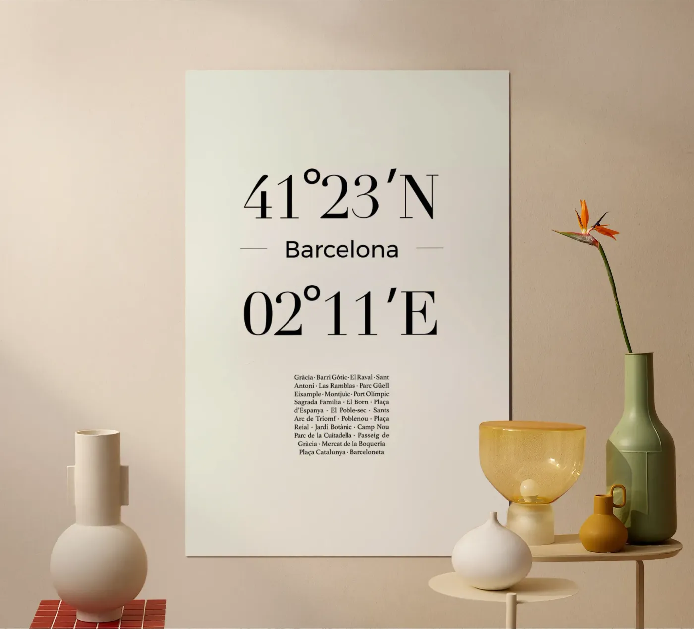 Barcelona poster van Studio One