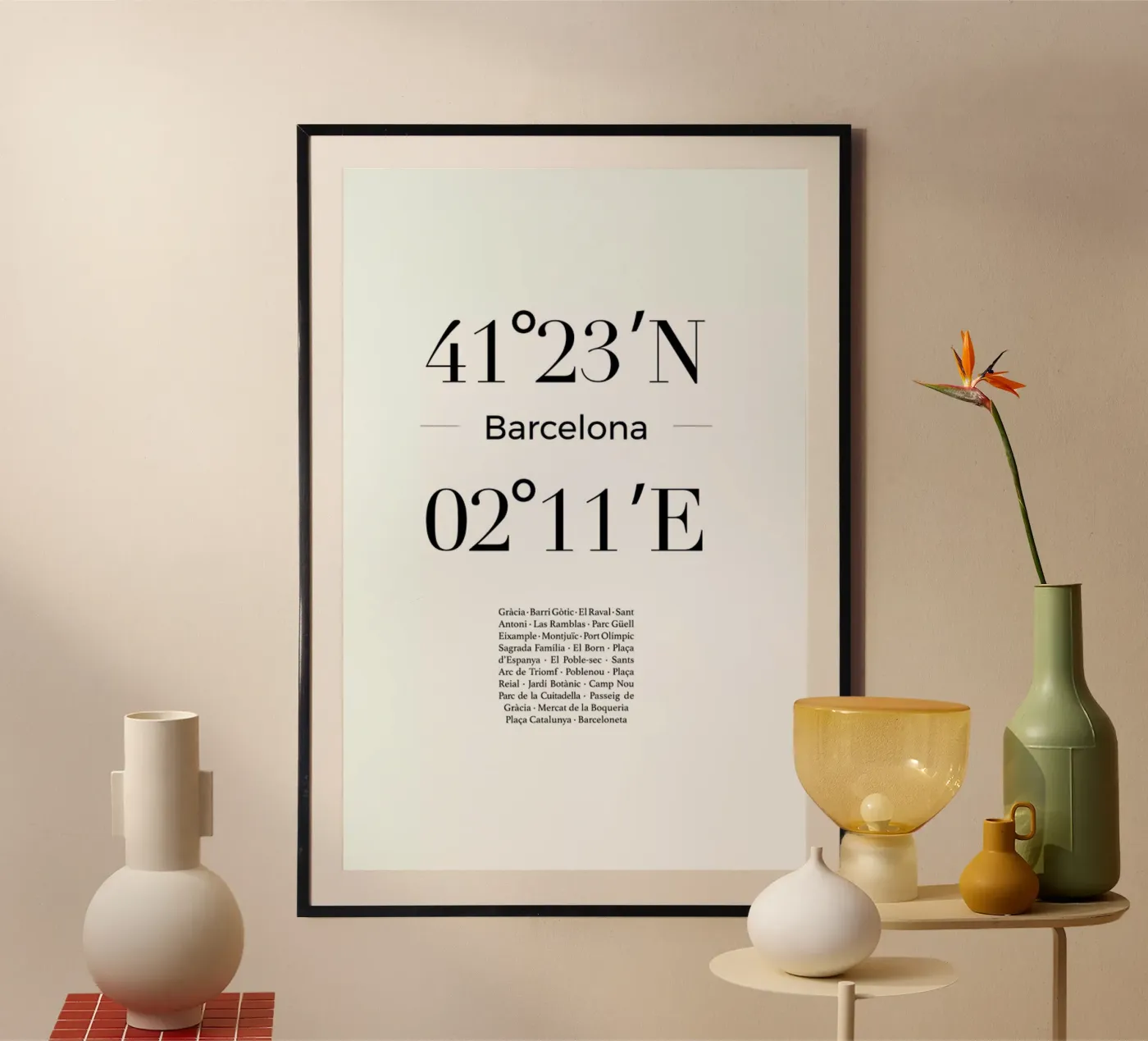Barcelona poster van Studio One
