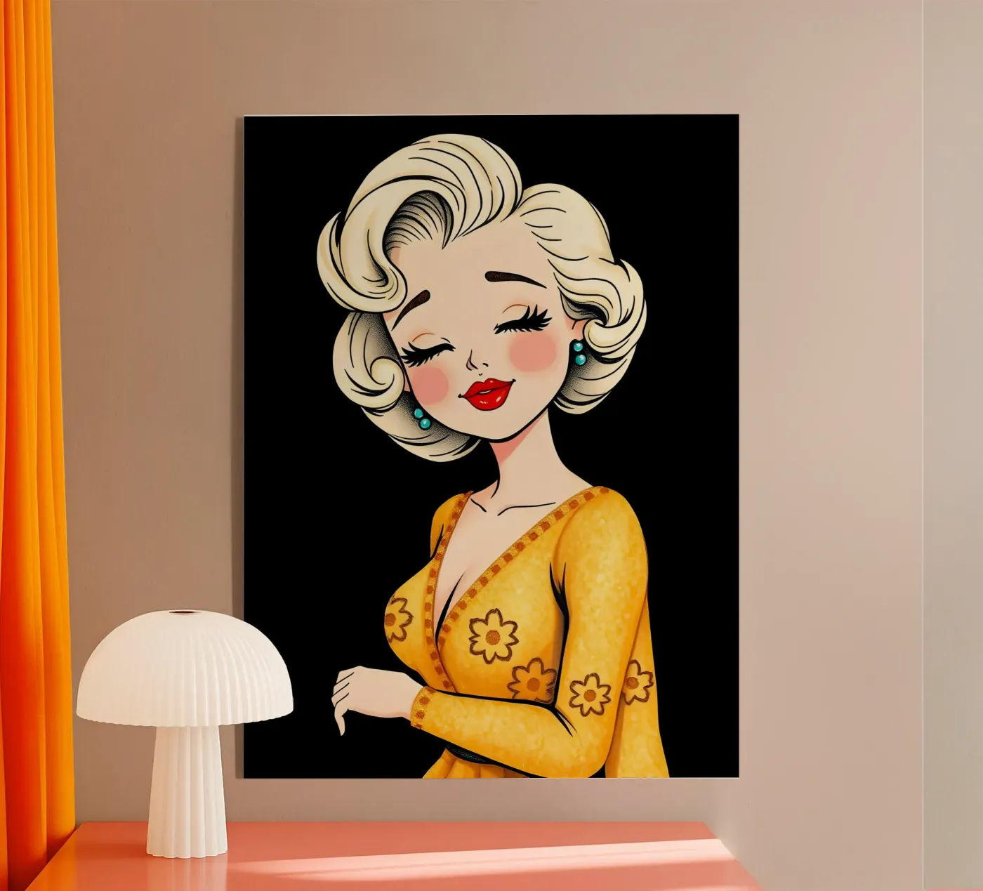 MARILYN MONROE plexiglas de COLLEEN CRAFTS