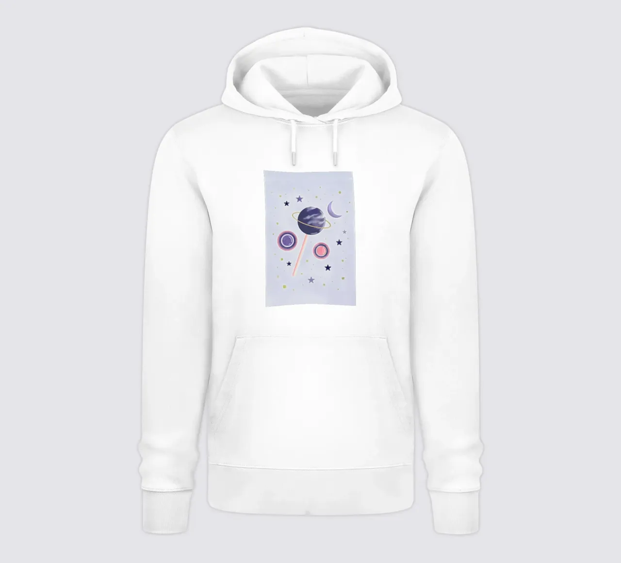 Lollipop Planet felpa con cappuccio da cafelab