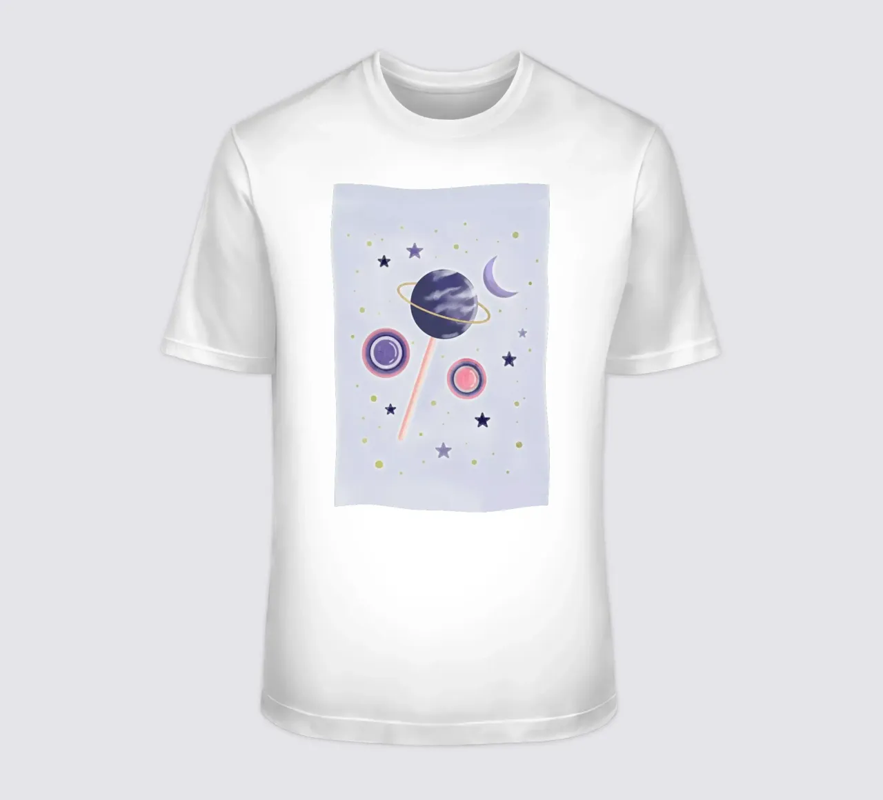 Lollipop Planet t-shirt da cafelab