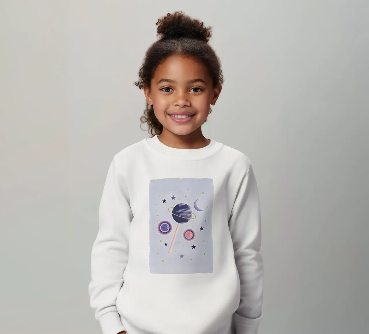 Lollipop Planet felpa bambino da cafelab