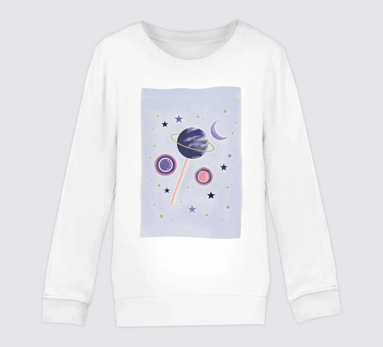 Lollipop Planet felpa bambino da cafelab