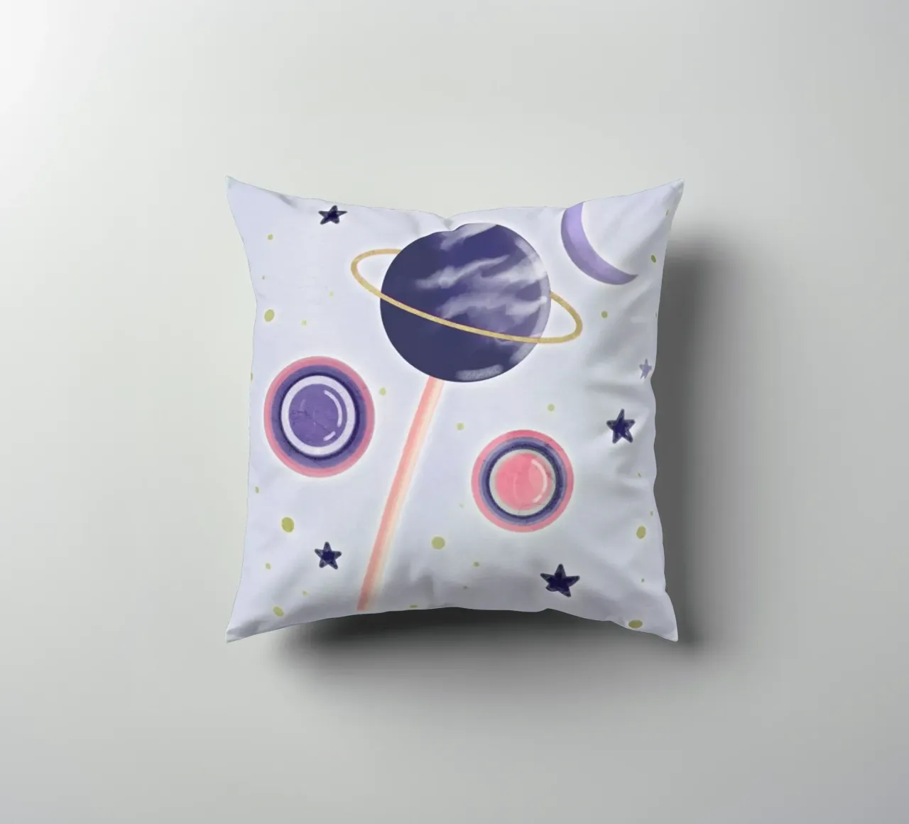 Lollipop Planet cuscino da cafelab