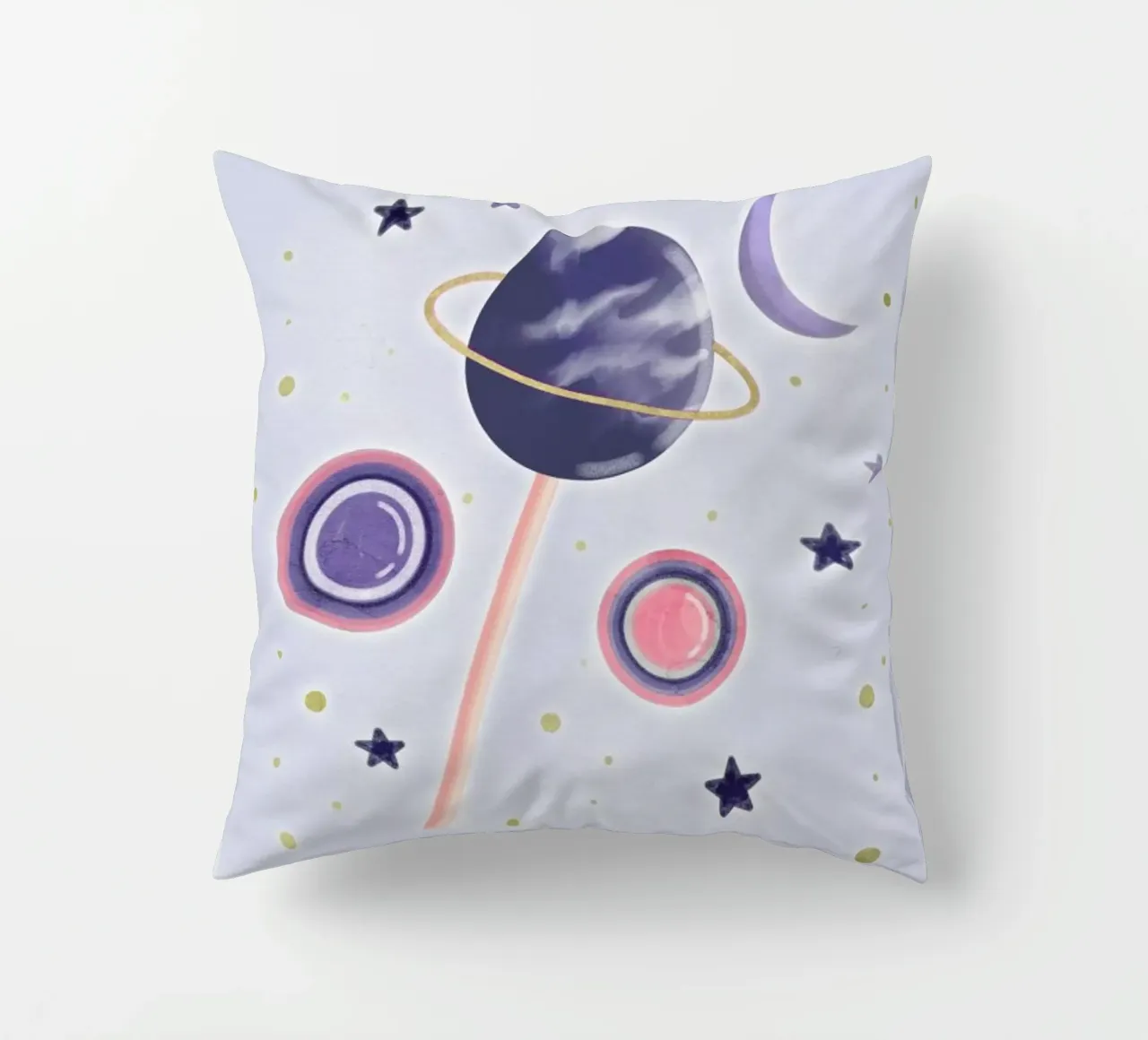 Lollipop Planet cuscino da cafelab