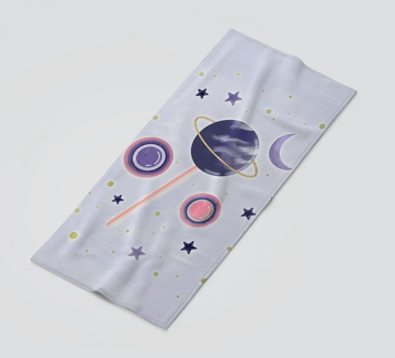 Lollipop Planet telo mare da cafelab