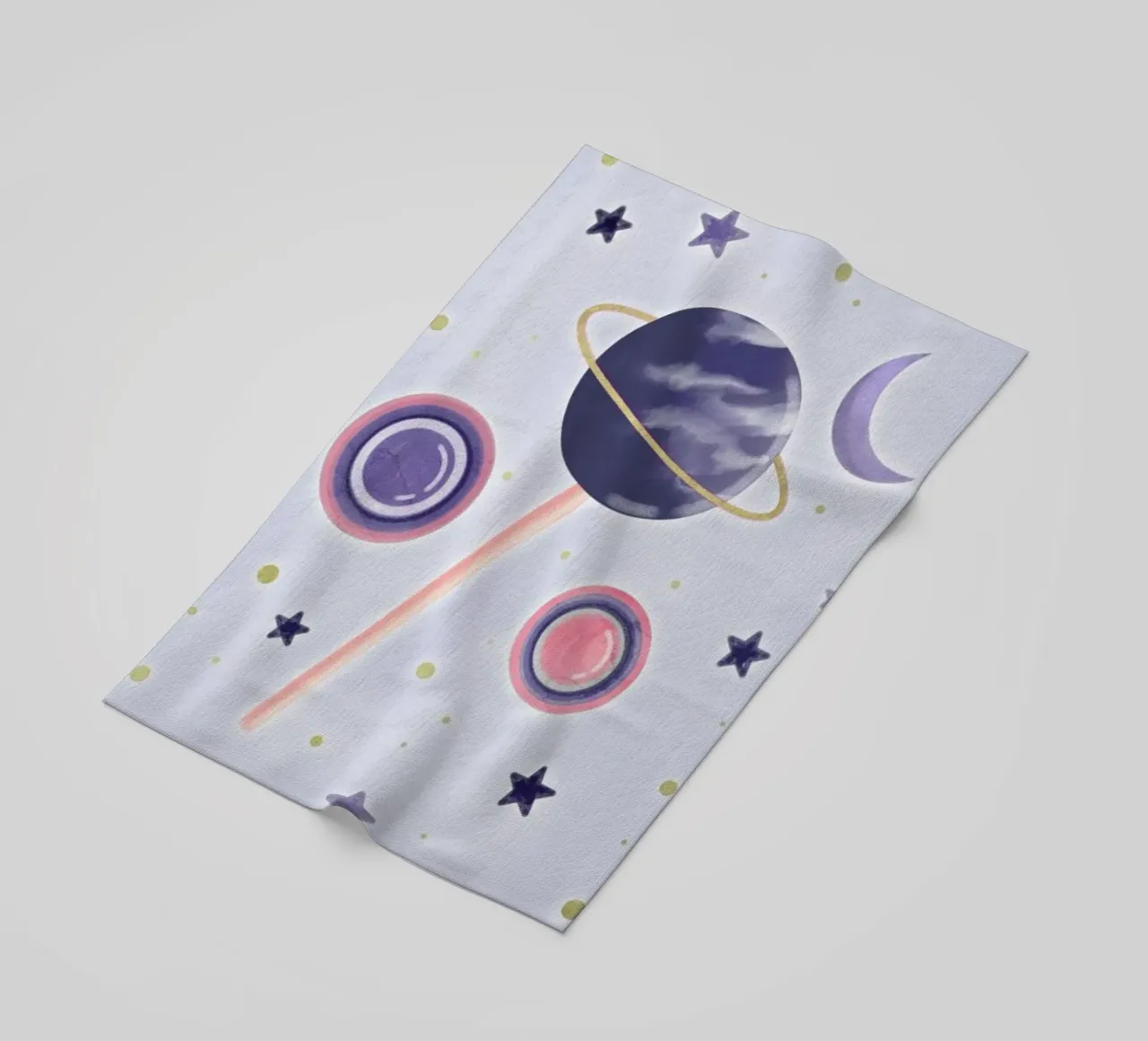 Lollipop Planet telo mare da cafelab