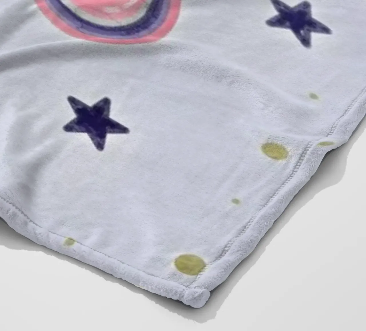Lollipop Planet coperta in pile da cafelab