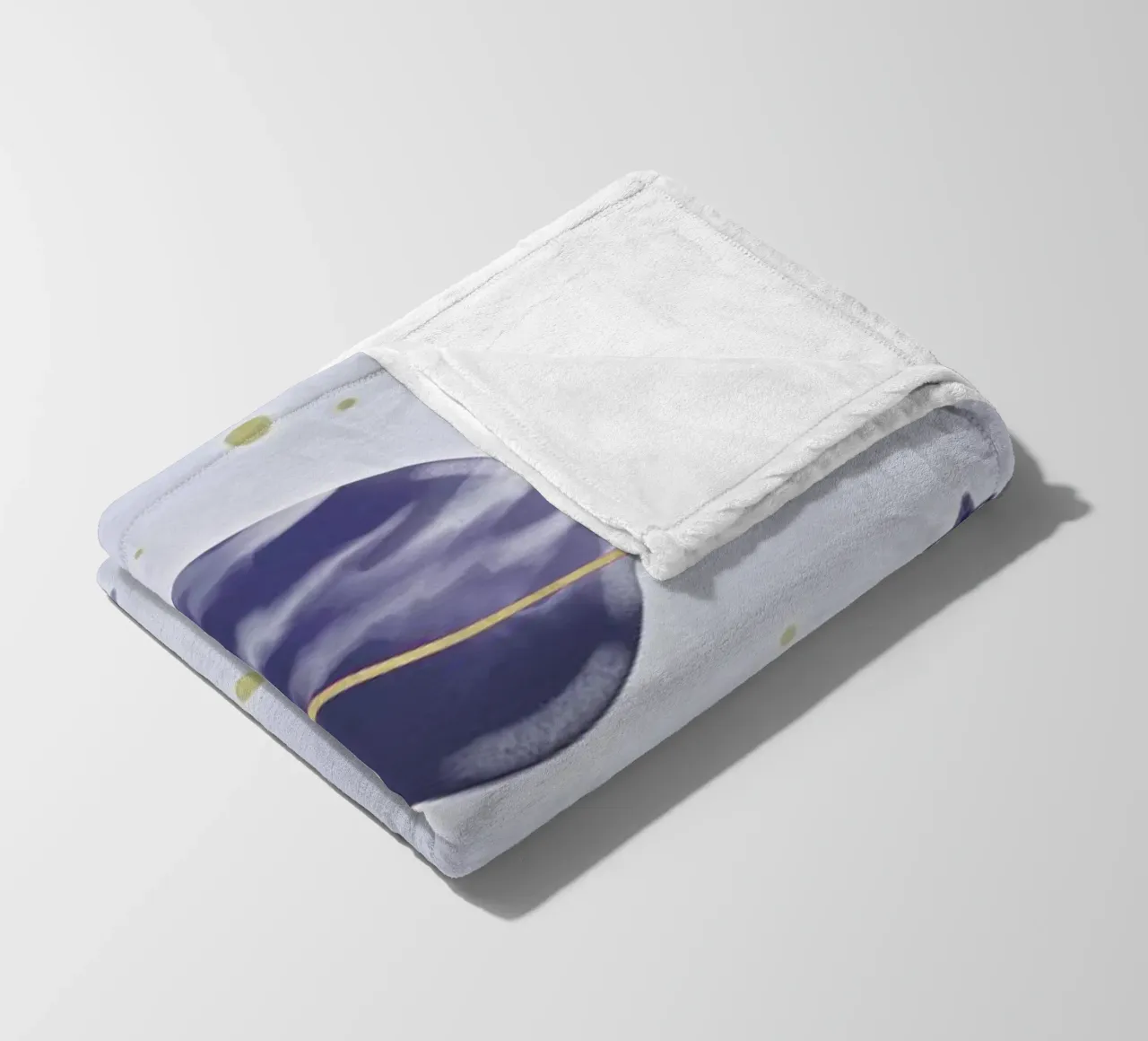 Lollipop Planet coperta in pile da cafelab
