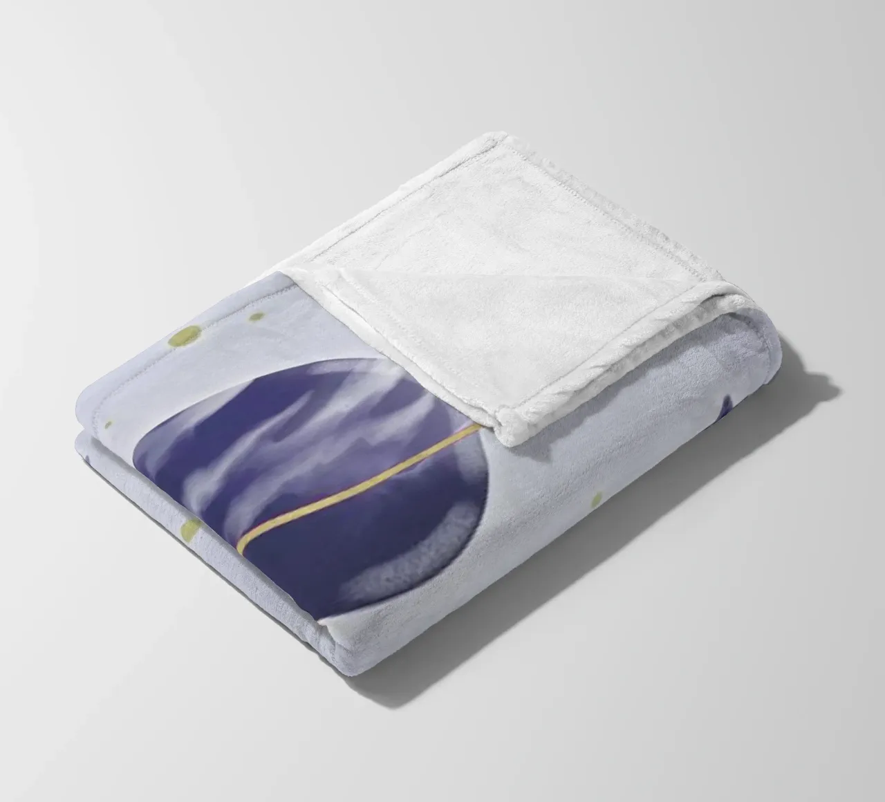 Lollipop Planet coperta in pile da cafelab