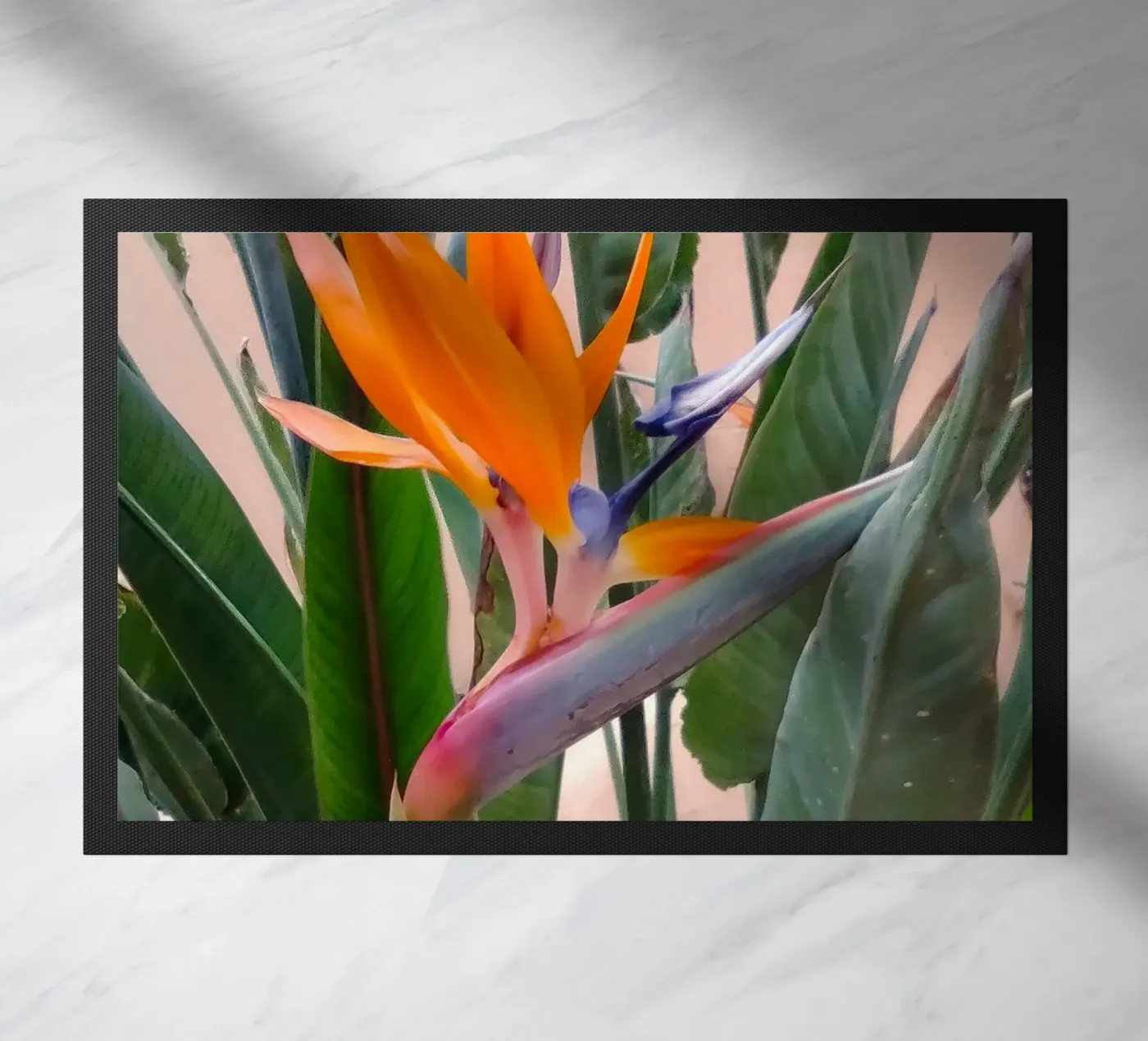 Strelitzien doormat by SunflowerDE