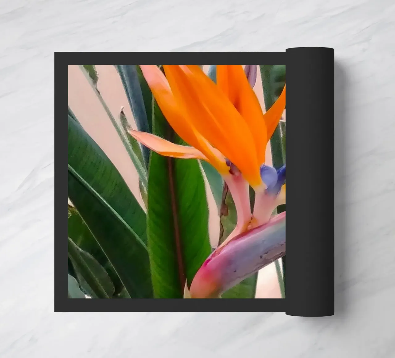 Strelitzien doormat by SunflowerDE