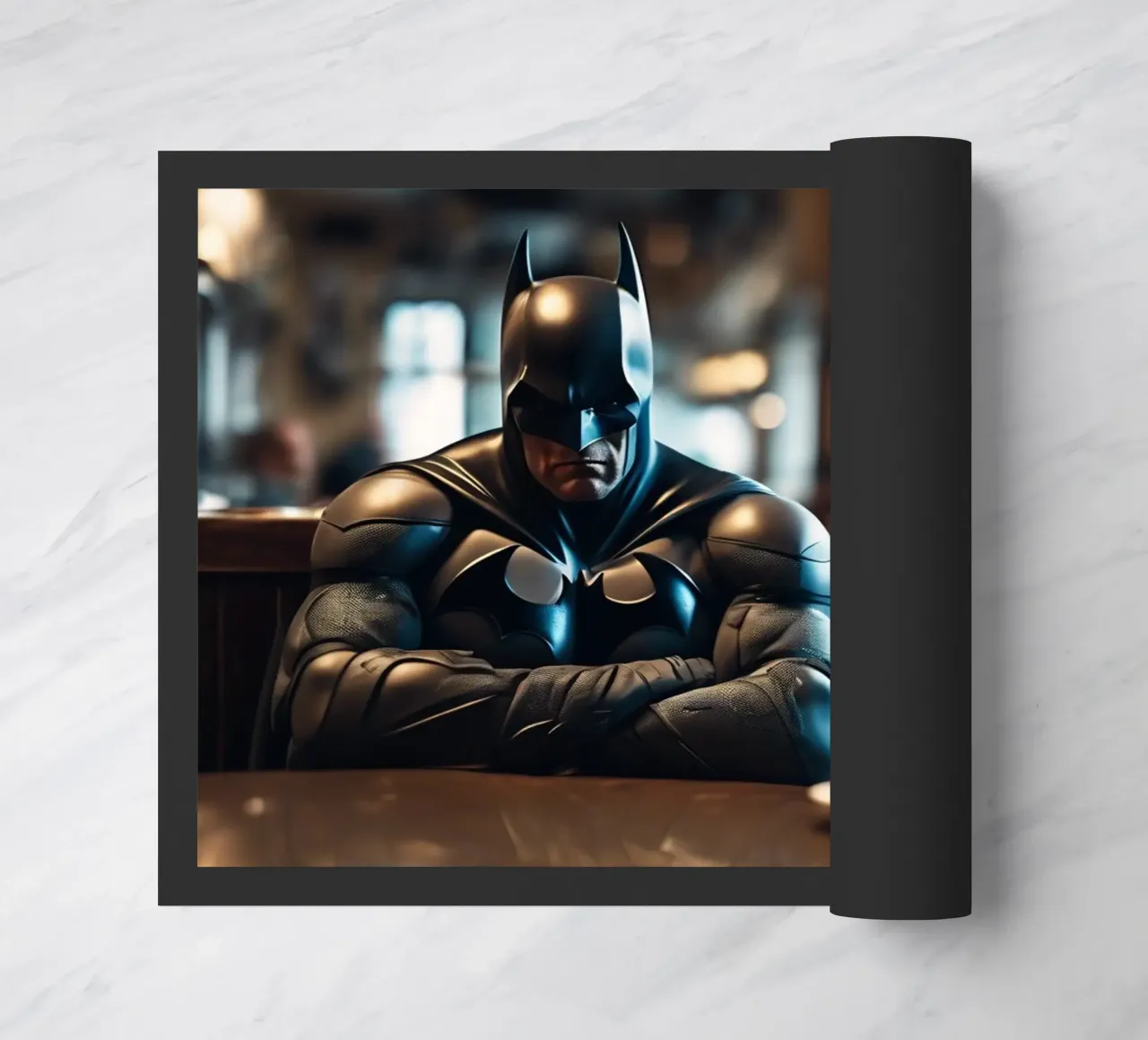 Grumpy Batman zerbino da Flo Klein