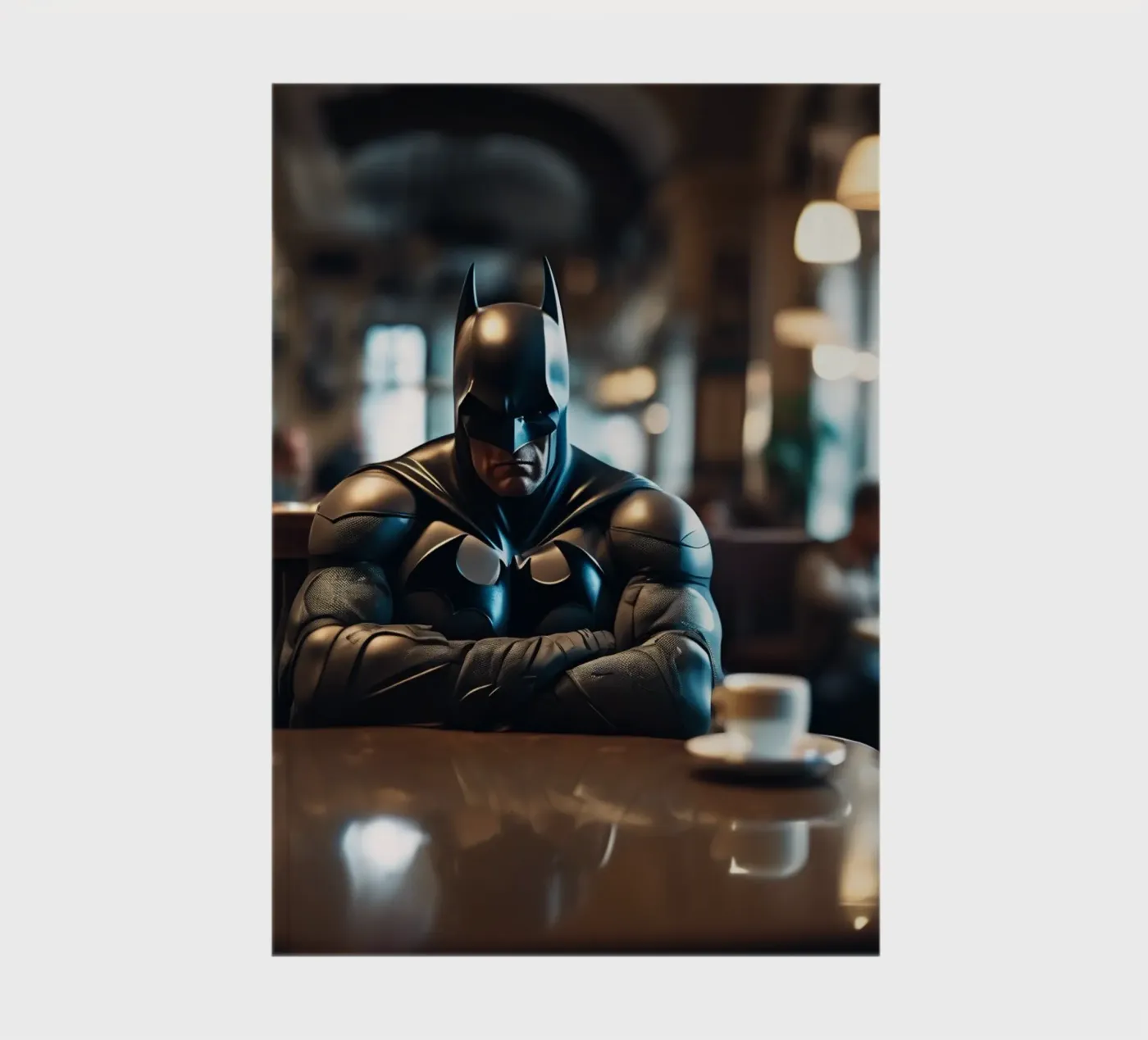 Grumpy Batman notebook by Flo Klein Gallery