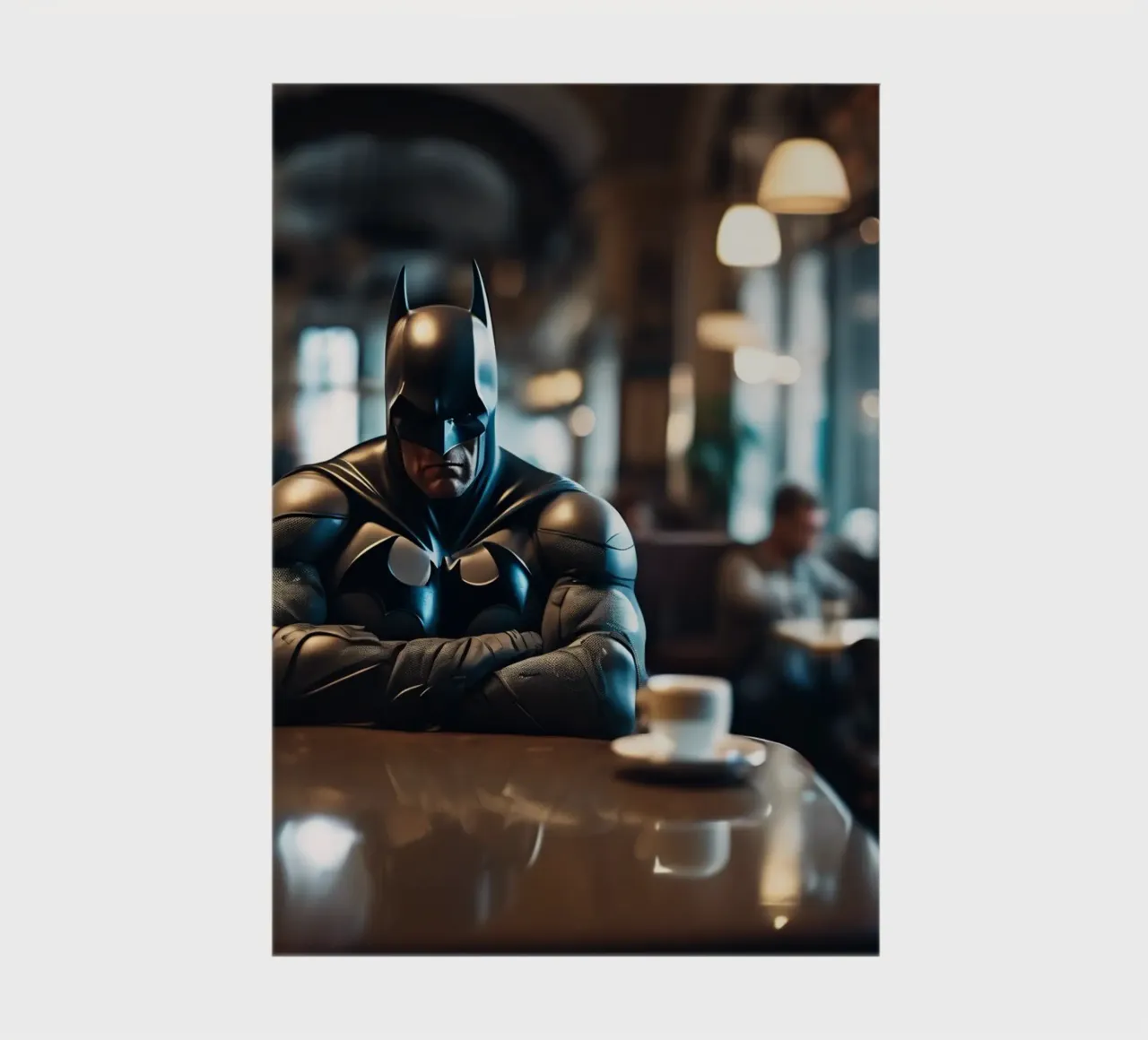 Grumpy Batman notebook by Flo Klein Gallery