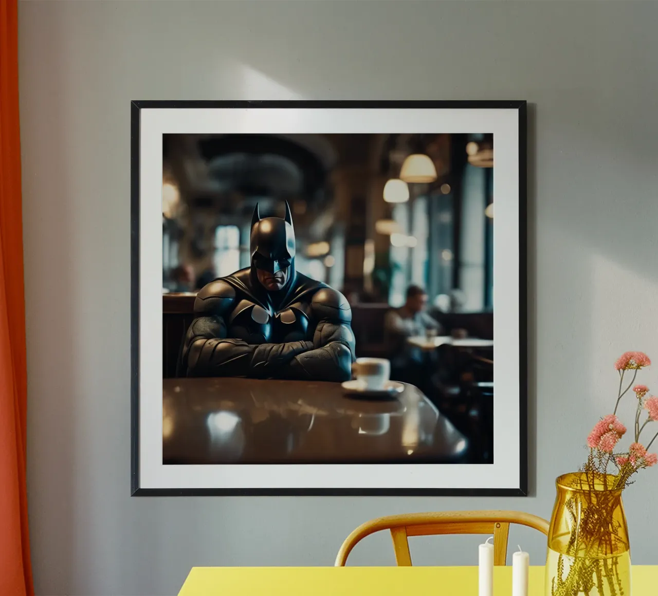 Grumpy Batman poster da Flo Klein