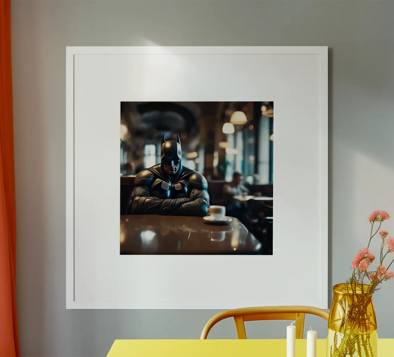 Grumpy Batman poster da Flo Klein