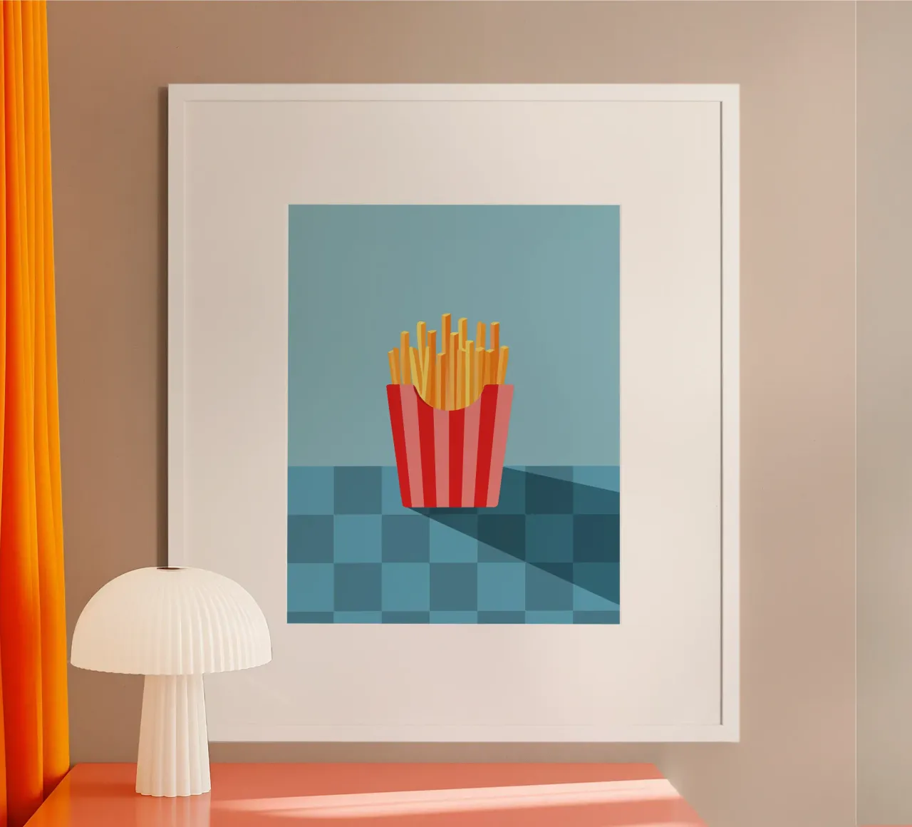 Frensh Fries poster da DARIA IVANOVNA