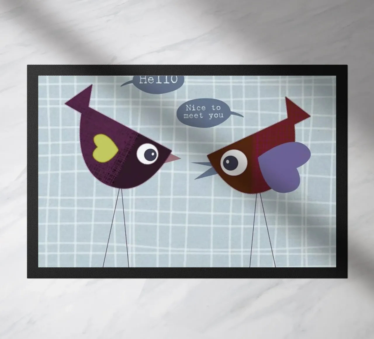 Hello nice to meet you bird zerbino da JaySan Studio
