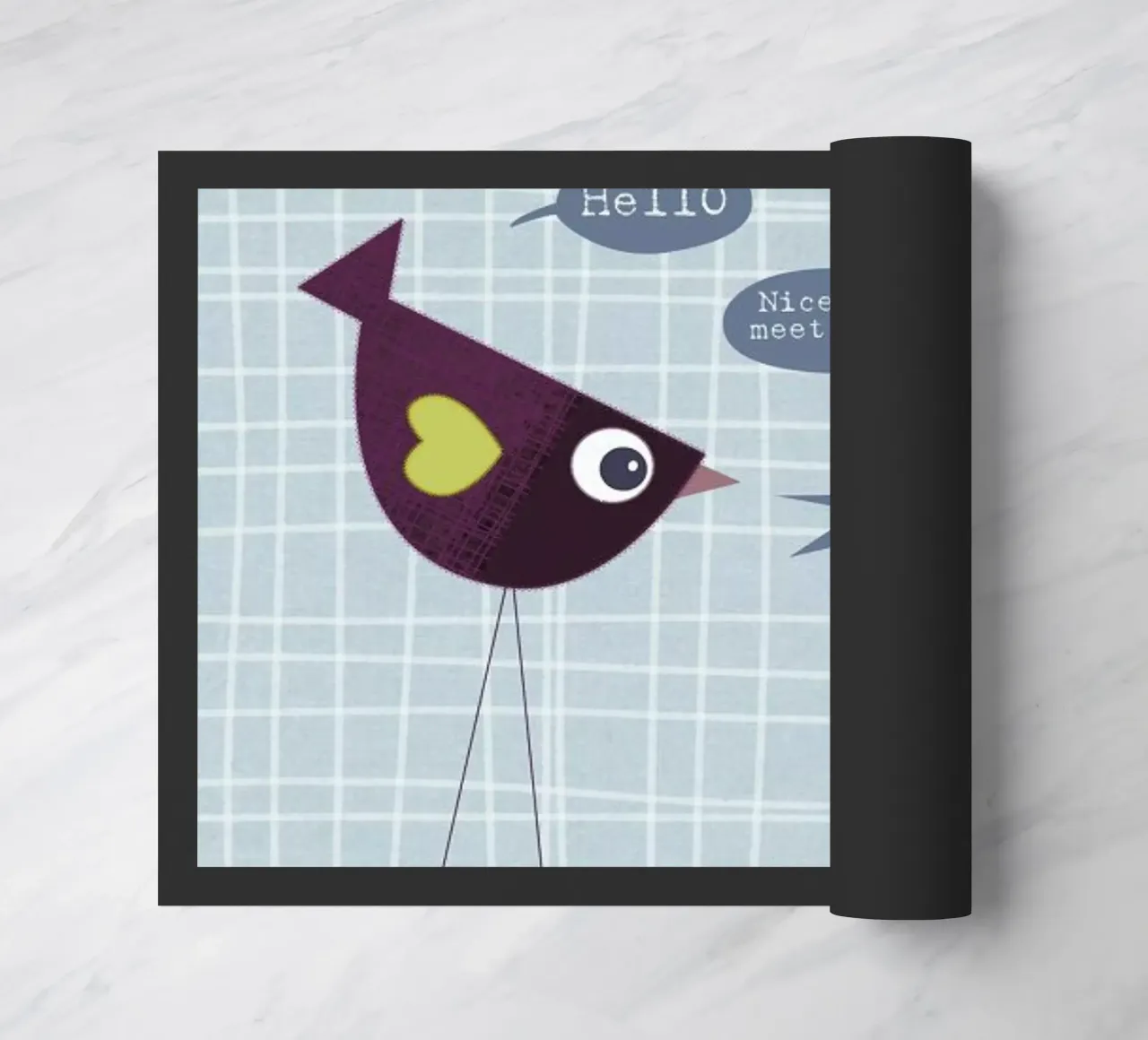 Hello nice to meet you bird zerbino da JaySan Studio
