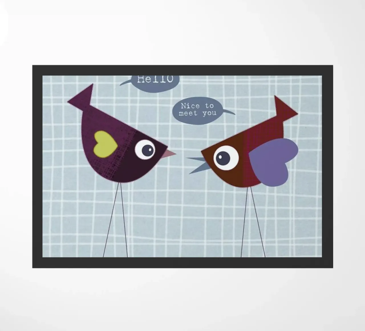 Hello nice to meet you bird zerbino da JaySan Studio