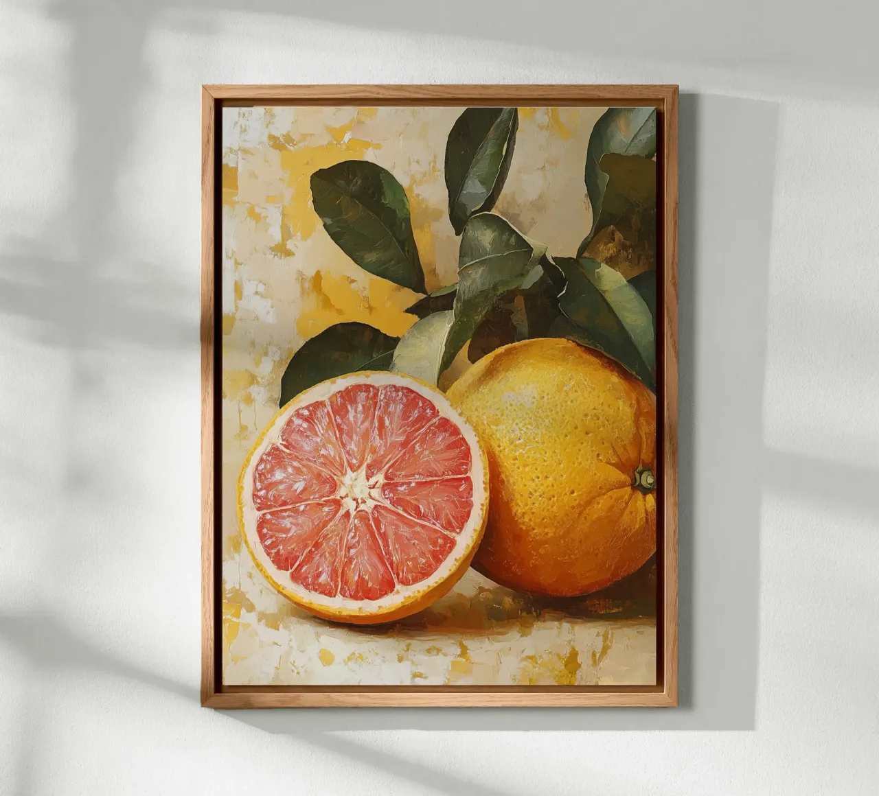 Pompelmo in vernice alluminio dibond da Spice & Style