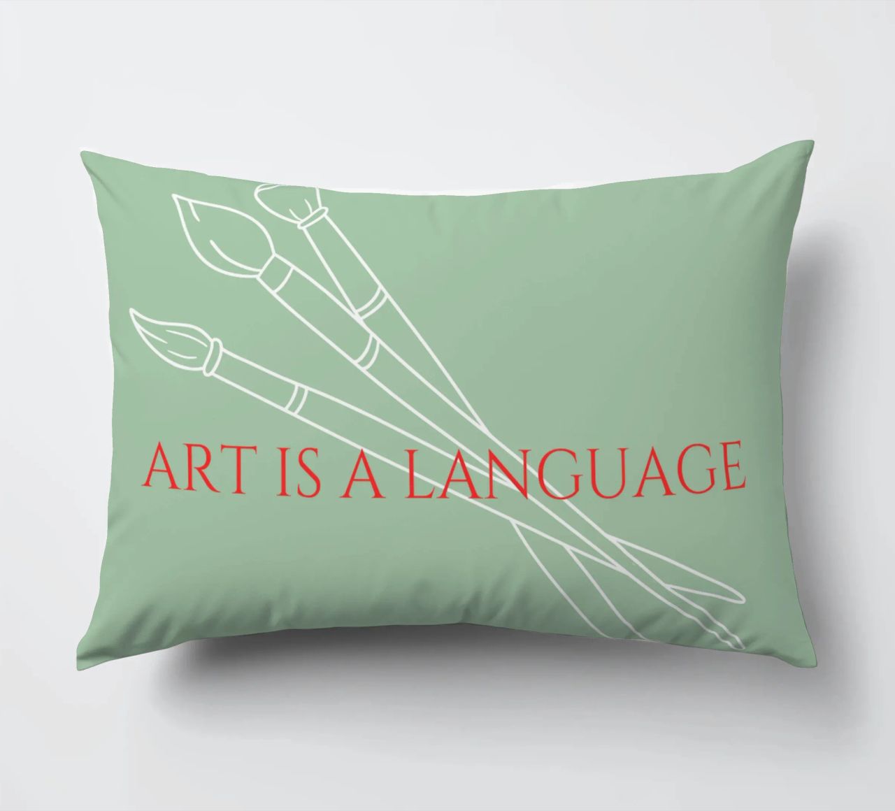 Art is a Language 2 cuscino da Headless Monkeys